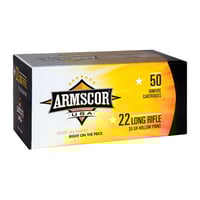 Armscor .22LR Rimfire Ammo  36 Grain  HVHP  5000rd Case 100 Boxes | .22 LR | 480601550015